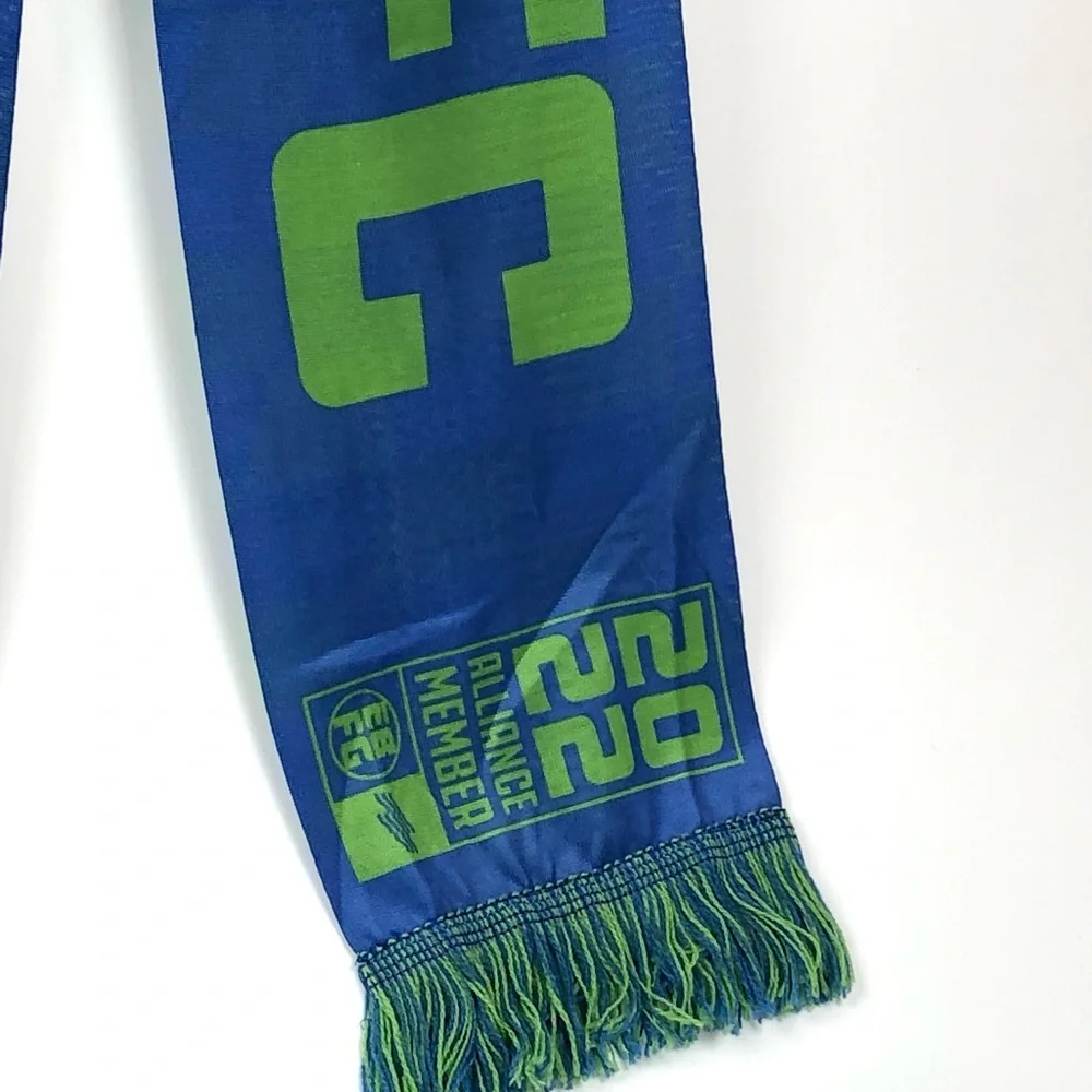 Seattle Sounders Soccer Scarf Alliance Season Ticket Holder Souvenir 2022 Season